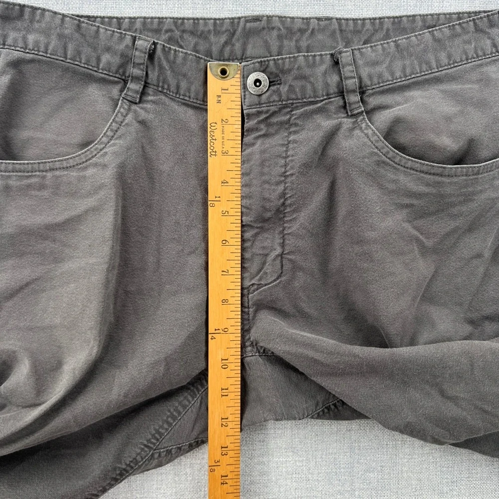 The North Face Pants Mens 38x31 Grey Cotton Blend Outdoor Hiking Casual Gorpcore